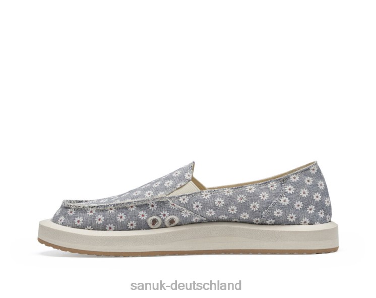 Sanuk Donna St. Daisy weißes Gänseblümchen 8HVBP24 - Sanuk Donna Deutschland