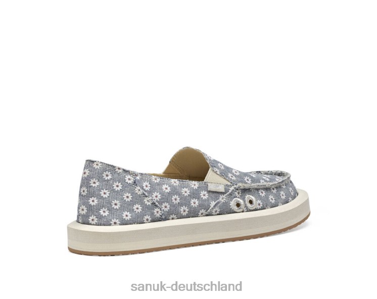 Sanuk Donna St. Daisy weißes Gänseblümchen 8HVBP24 - Sanuk Donna Deutschland