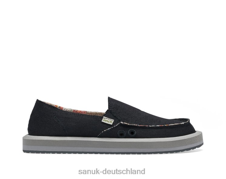 Sanuk Donna St. Hanf Ebenholz 8HVBP7 - Sanuk Yoga Sling