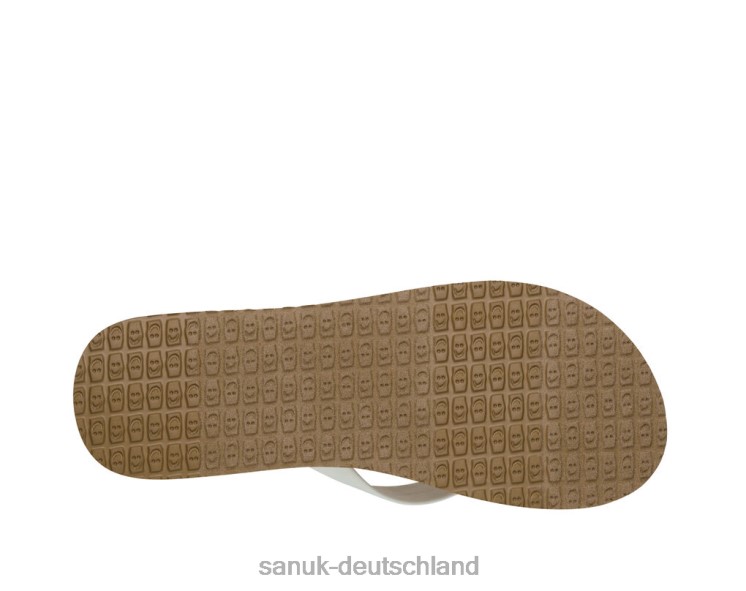 Sanuk Ashland St. weiß-braun weiß/braun 8HVBP56 - Sanuk Donna Deutschland