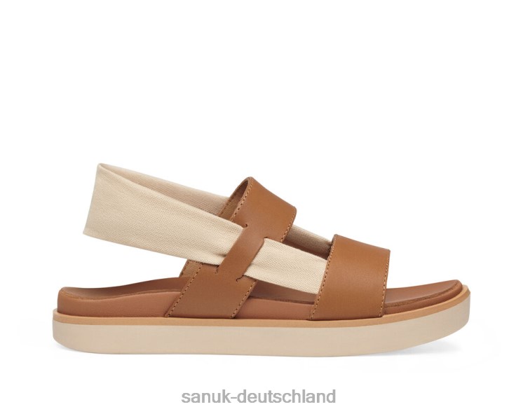 Sanuk Kosmische Sutra-Schlinge lx bräunen 8HVBP51 - Sanuk Yoga Sling