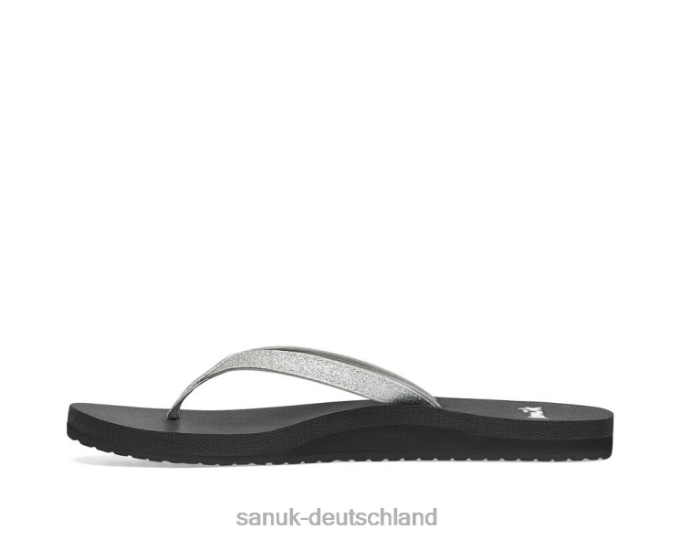 Sanuk Yoga-Freude funkeln silberner Glanz 8HVBP63 - Sanuk Yoga Sling