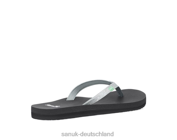 Sanuk Yoga-Freude funkeln silberner Glanz 8HVBP63 - Sanuk Yoga Sling