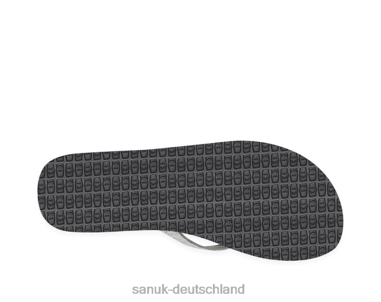 Sanuk Yoga-Freude funkeln silberner Glanz 8HVBP63 - Sanuk Yoga Sling