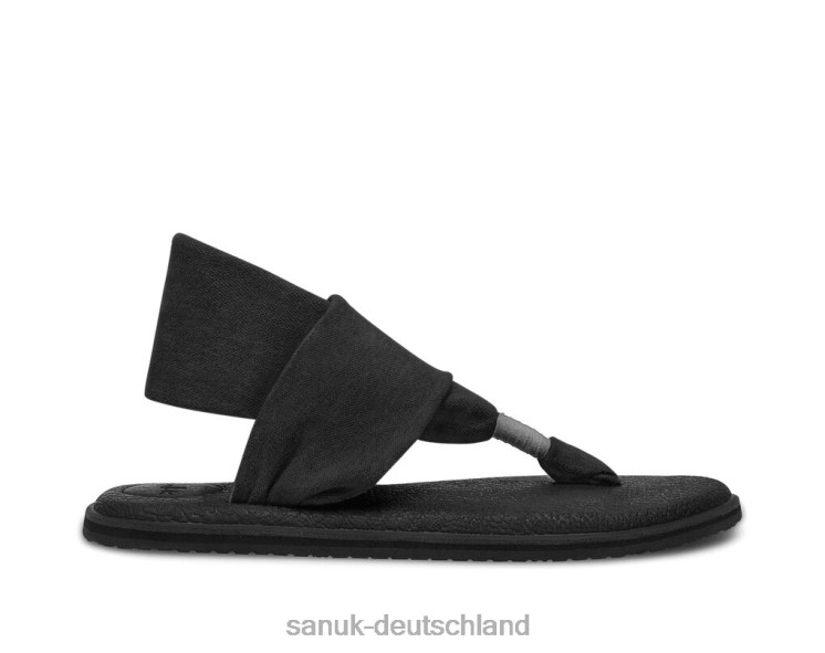 Sanuk Yoga-Schlinge 2 Schwarz 8HVBP48 - Sanuk Donna Deutschland