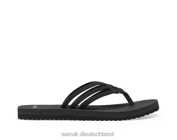 Sanuk Yoga sandig Schwarz 8HVBP40 - Sanuk Donna Deutschland