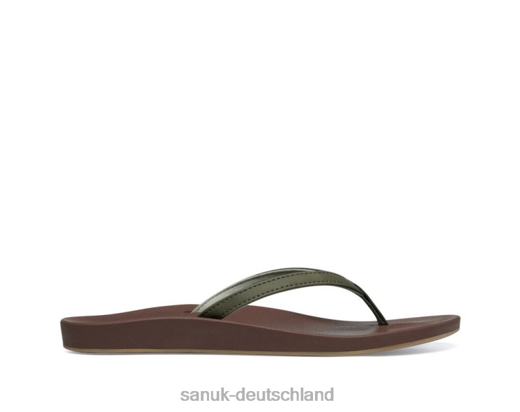 Sanuk kosmische Yoga-Freude verbrannte Olive 8HVBP30 - Sanuk Sandalen Deutschland