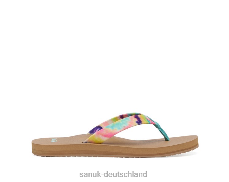 Sanuk Ashland St Krawattenfarbe Türkis-Multi 8HVBP93 - Sanuk Deutschland