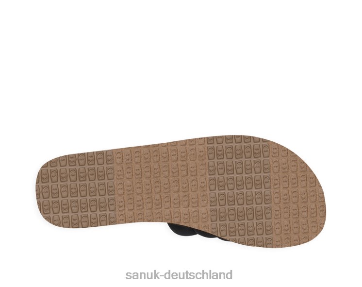 Sanuk Puff-n-Slide-St Schwarz 8HVBP84 - Sanuk Donna Deutschland