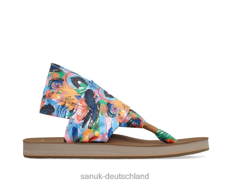 Sanuk Schlinge St x PPF breite Passform multi 8HVBP100 - Sanuk Donna Deutschland