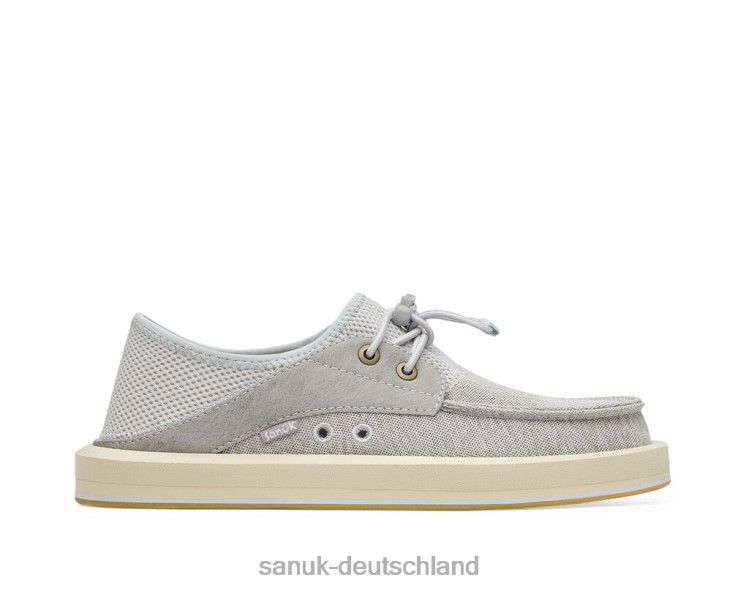Sanuk Boatie St grau 8HVBP106 - Sanuk Sandalen Deutschland