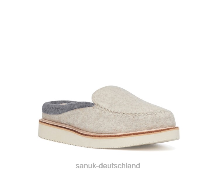 Sanuk Cozy Vibe Slipper aus Wolle Haferflocken 8HVBP114 - Sanuk Sandalen Deutschland