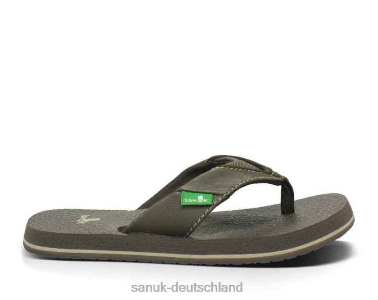 Sanuk Wurzelbier gemütlich braun 8HVBP231 - Sanuk Yoga Sling