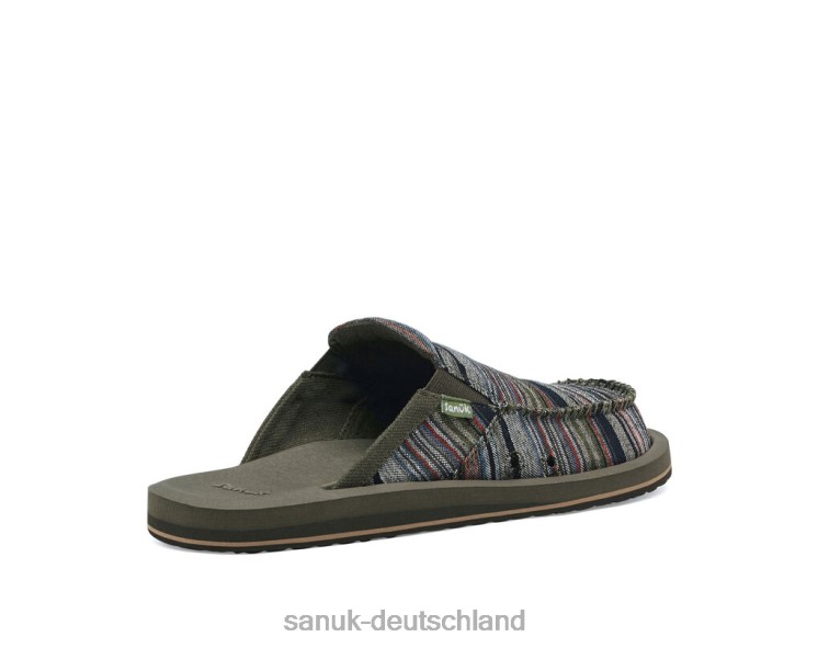 Sanuk Du hast meinen Back-St-Funk braune Schlucht 8HVBP160 - Sanuk Donna Deutschland