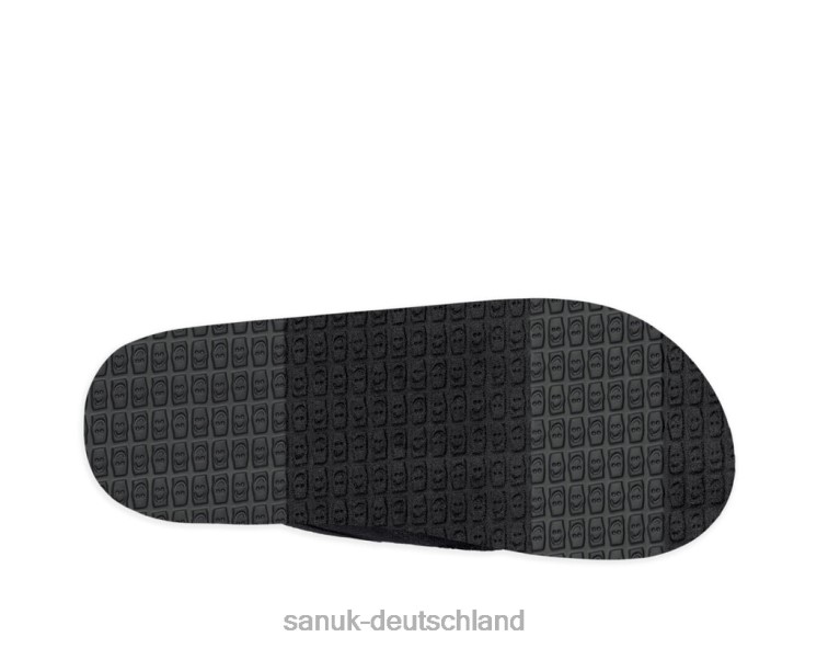 Sanuk Du hast meinen Rücken, St. Hanf Schwarz 8HVBP121 - Sanuk Deutschland