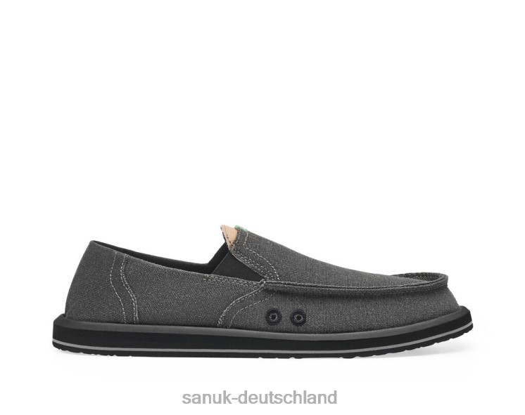 Sanuk Taschendiebstahl Holzkohle 8HVBP143 - Sanuk Yoga Sling