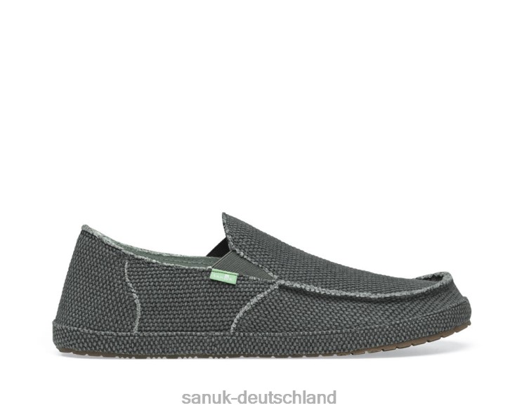 Sanuk runder Pirat schwarz 8HVBP142 - Sanuk Sandalen Deutschland