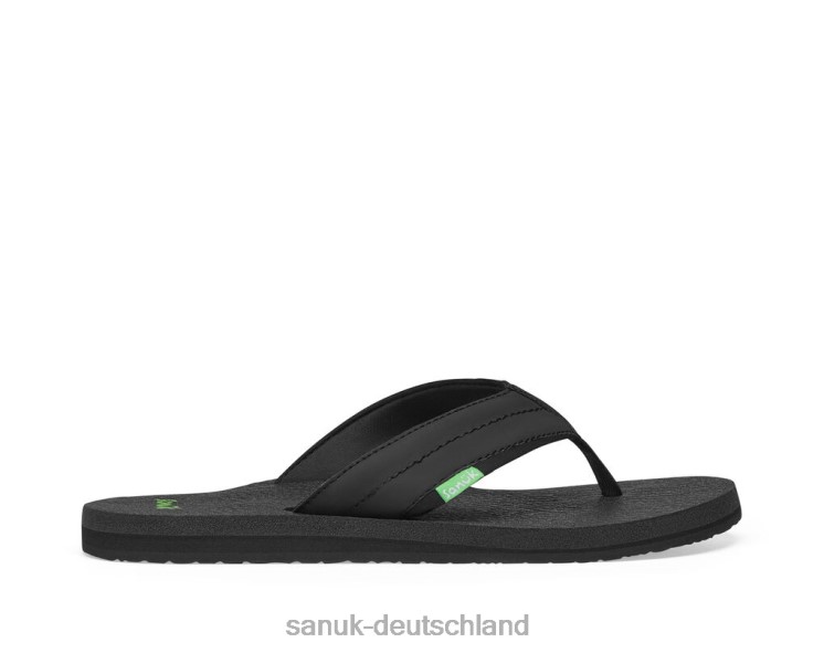 Sanuk Bier gemütlich 2 Schwarz 8HVBP168 - Sanuk Donna Deutschland