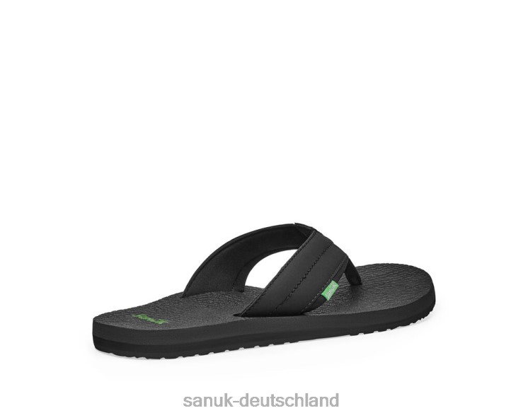 Sanuk Bier gemütlich 2 Schwarz 8HVBP168 - Sanuk Donna Deutschland