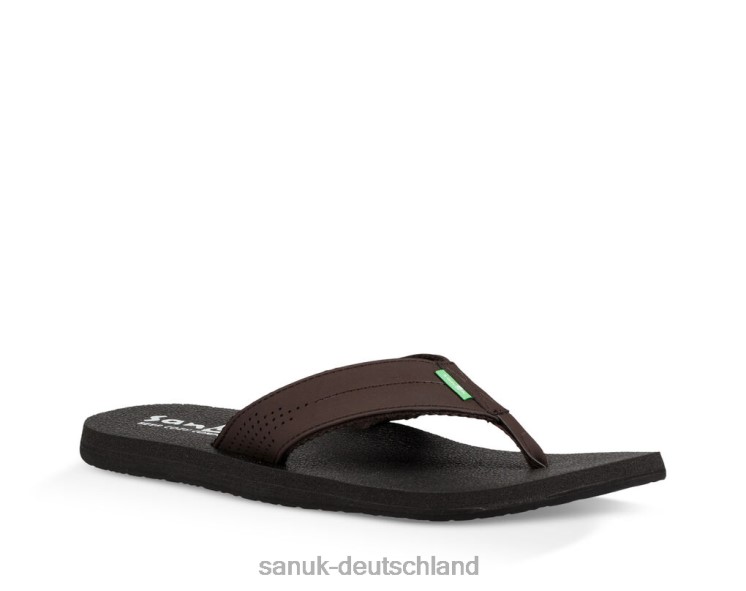 Sanuk Bier gemütlicher Untersetzer dunkelbraun 8HVBP198 - Sanuk Sandalen Deutschland