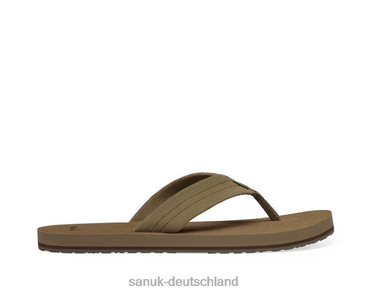 Sanuk Biergemütliches Stacker-Wildleder bräunen 8HVBP193 - Sanuk Deutschland