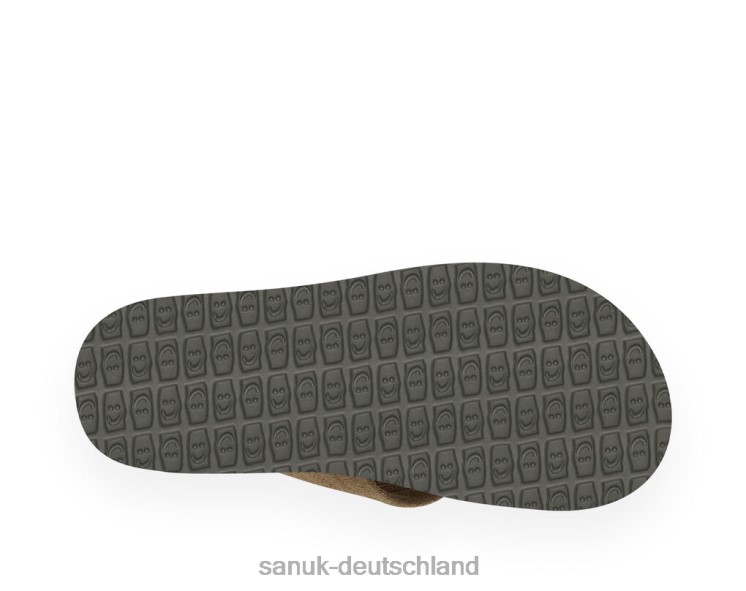 Sanuk Biergemütliches Stacker-Wildleder bräunen 8HVBP193 - Sanuk Deutschland