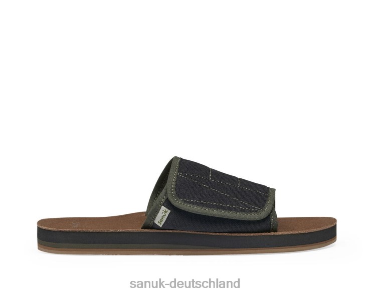 Sanuk Bixby-Hanf Schwarz 8HVBP180 - Sanuk Donna Deutschland