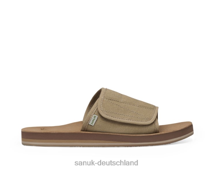 Sanuk Bixby-Hanf khaki 8HVBP206 - Sanuk Sandalen Deutschland