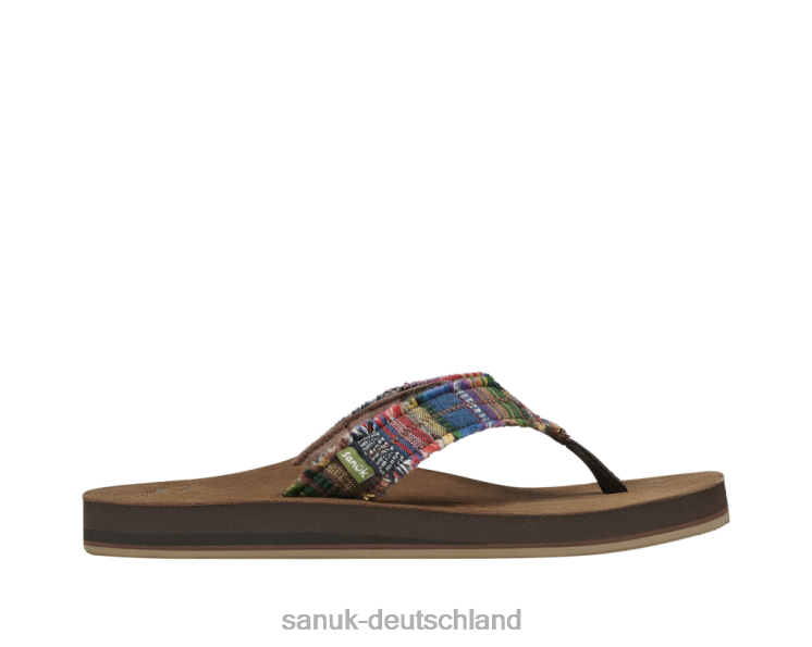 Sanuk Fürchte dich nicht vor St. Donavon Stranddecke 8HVBP171 - Sanuk Yoga Sling