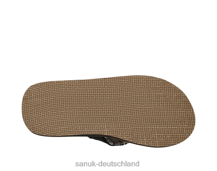 Sanuk Fürchte dich nicht vor St Schwarz 8HVBP203 - Sanuk Yoga Sling