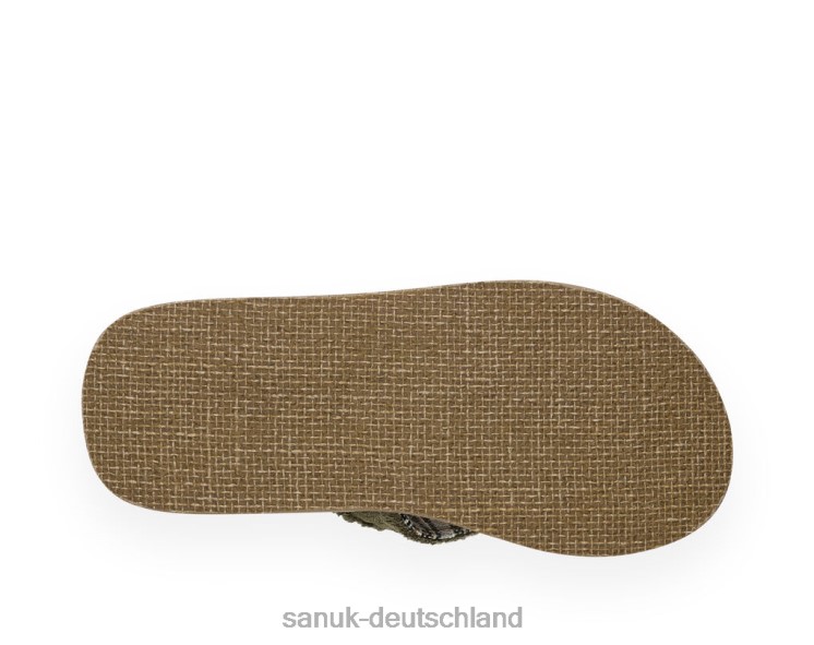 Sanuk Fürchte dich nicht vor St dunkles Oliv 8HVBP204 - Sanuk Donna Deutschland