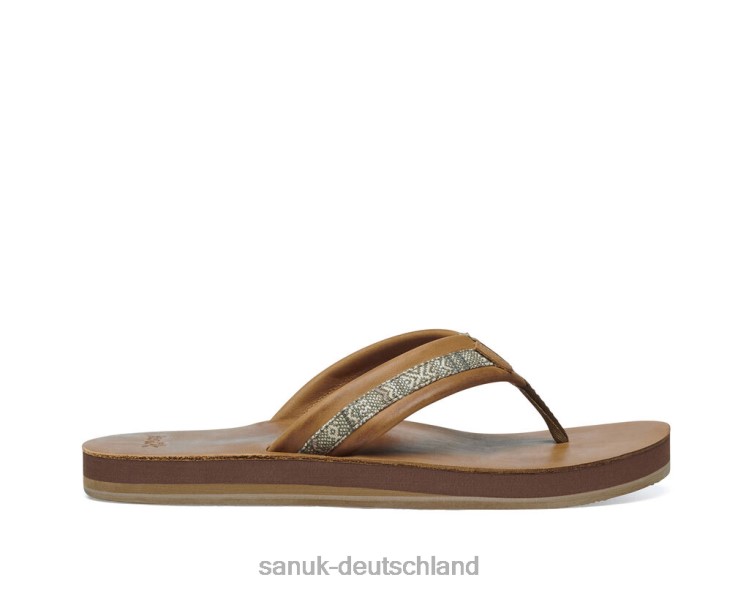 Sanuk Hullsome Artesano St braun 8HVBP172 - Sanuk Donna Deutschland