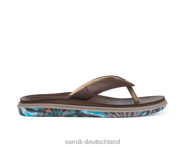Sanuk Rippah Sustainasole x Grateful Dead braun 8HVBP184 - Sanuk Donna Deutschland