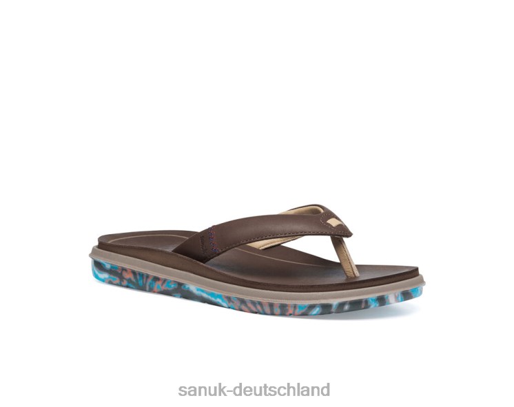 Sanuk Rippah Sustainasole x Grateful Dead braun 8HVBP184 - Sanuk Donna Deutschland