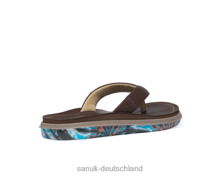 Sanuk Rippah Sustainasole x Grateful Dead braun 8HVBP184 - Sanuk Donna Deutschland