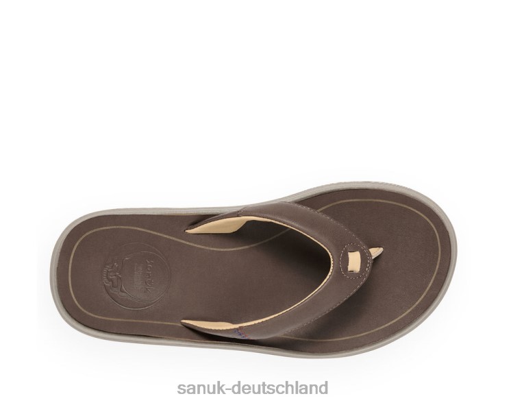 Sanuk Rippah Sustainasole x Grateful Dead braun 8HVBP184 - Sanuk Donna Deutschland