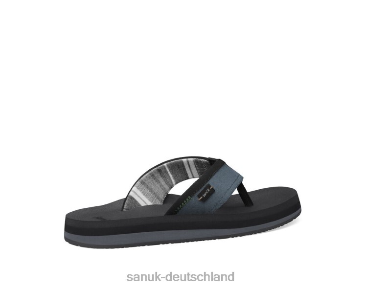 Sanuk große Schwellung st plus Schwarz 8HVBP166 - Sanuk Sandalen Deutschland