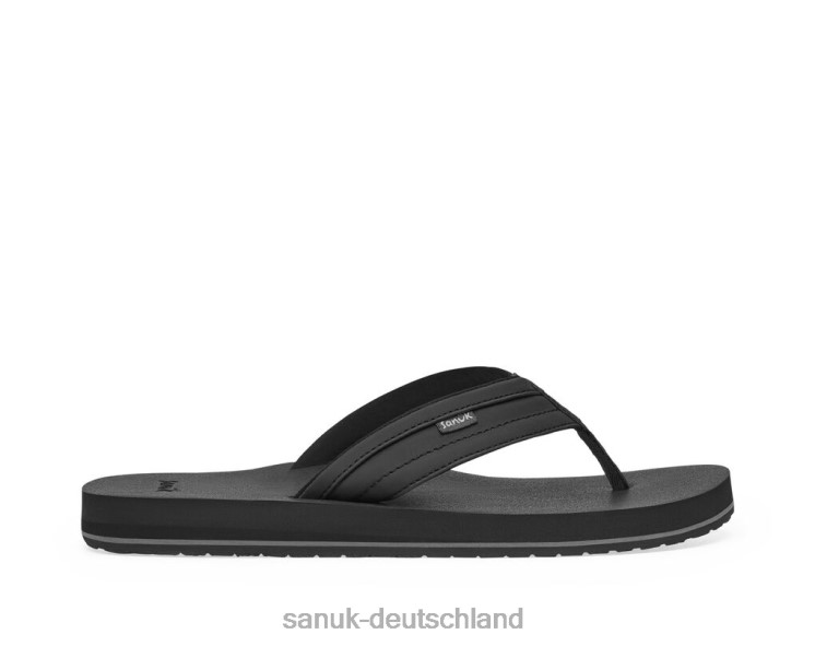 Sanuk zickig Schwarz 8HVBP199 - Sanuk Yoga Sling