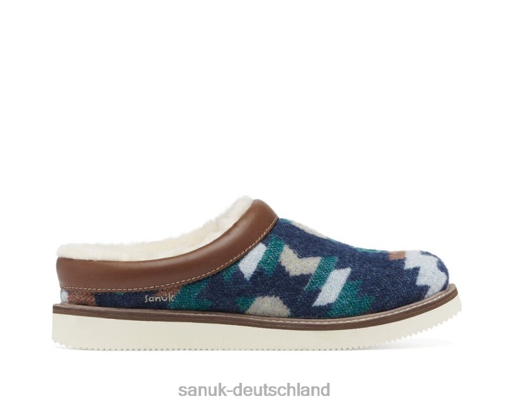 Sanuk Cozy Vibe Slipper SM Südwesten multi 8HVBP219 - Sanuk Yoga Sling