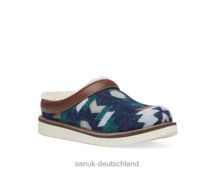 Sanuk Cozy Vibe Slipper SM Südwesten multi 8HVBP219 - Sanuk Yoga Sling