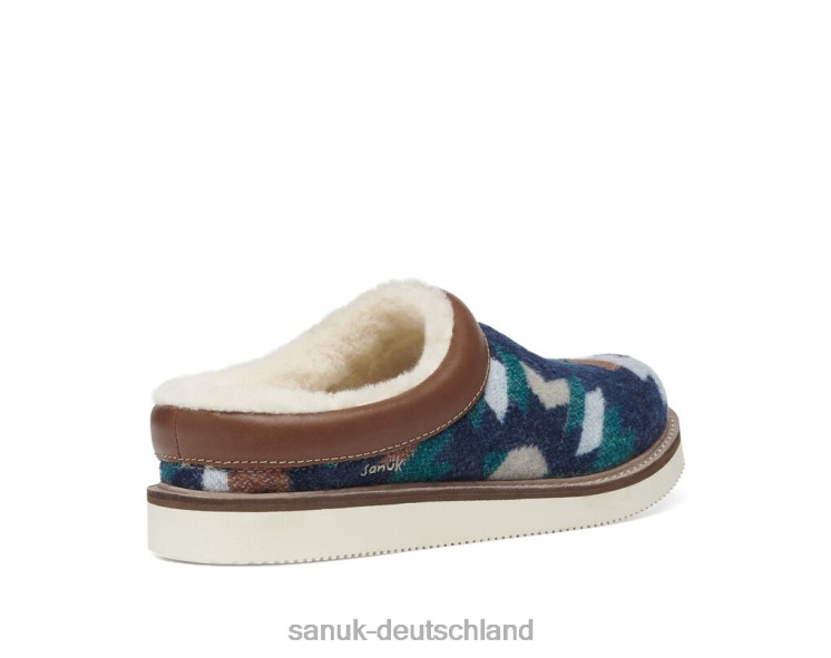 Sanuk Cozy Vibe Slipper SM Südwesten multi 8HVBP219 - Sanuk Yoga Sling