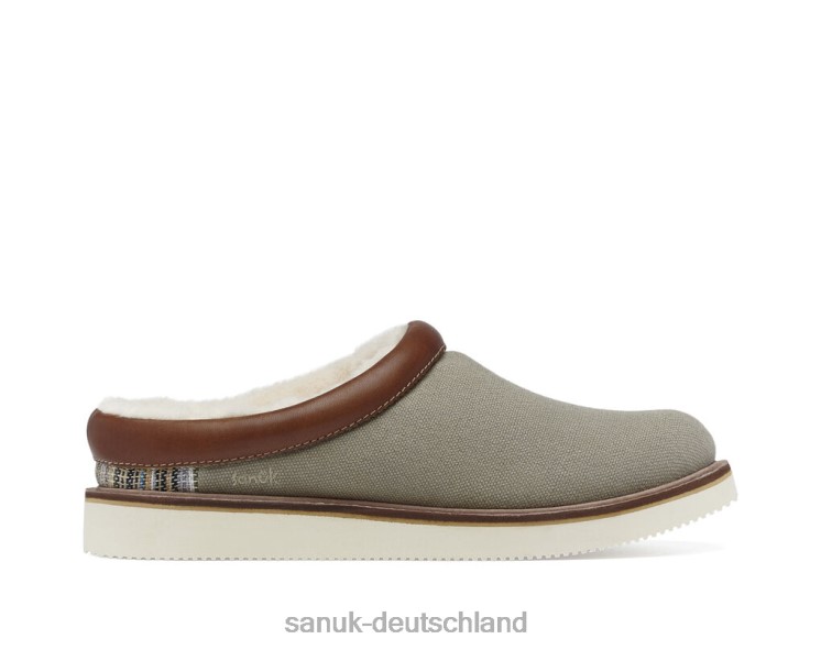 Sanuk cosy vibe pantoffel sm Schiefer 8HVBP221 - Sanuk Deutschland