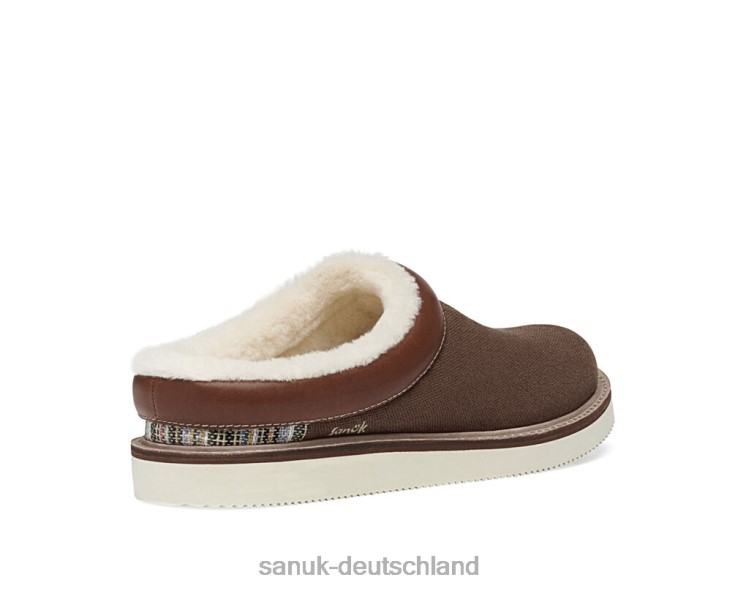 Sanuk cosy vibe pantoffel sm Tannenzapfen 8HVBP220 - Sanuk Donna Deutschland