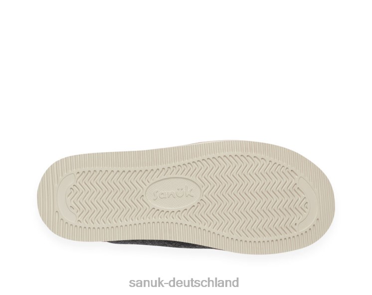 Sanuk Gemütliche Atmosphäre, Wolle mit niedrigem SM-Gehalt dunkelgrau 8HVBP212 - Sanuk Donna Deutschland