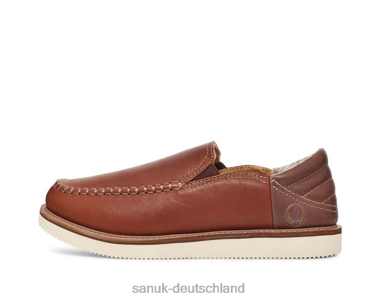 Sanuk gemütliche Atmosphäre, niedriger SM x dankbarer Toter Cognac 8HVBP216 - Sanuk Donna Deutschland